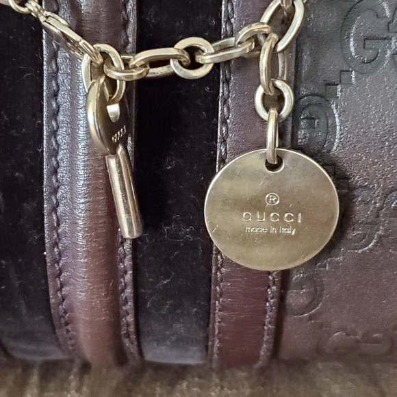 Authentic Brown Guccisima Gucci Boston Handbag - Picture 7 of 14